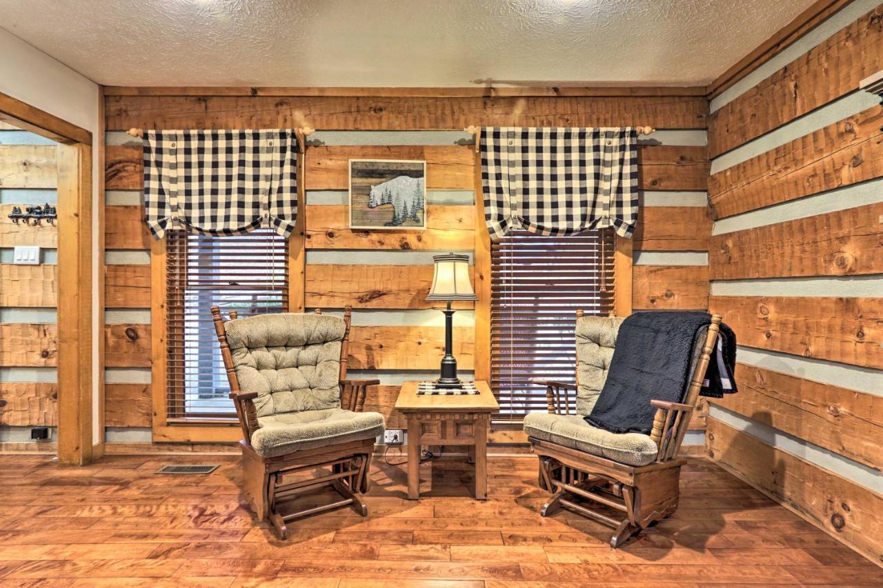 Pigeon Forge Cabin With Hot Tub, 12 Mi To Dollywood! Luaran gambar