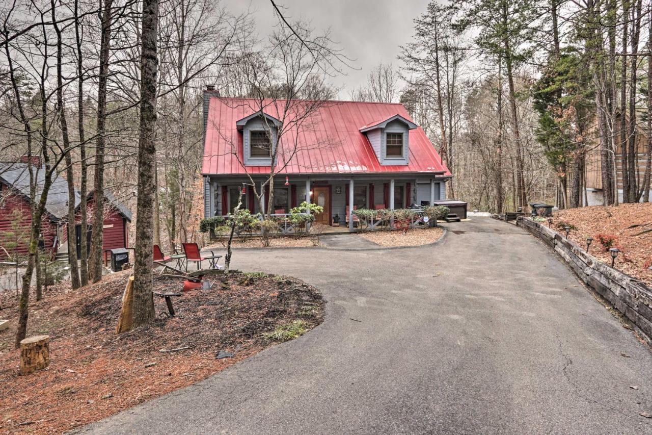 Pigeon Forge Cabin With Hot Tub, 12 Mi To Dollywood! Luaran gambar