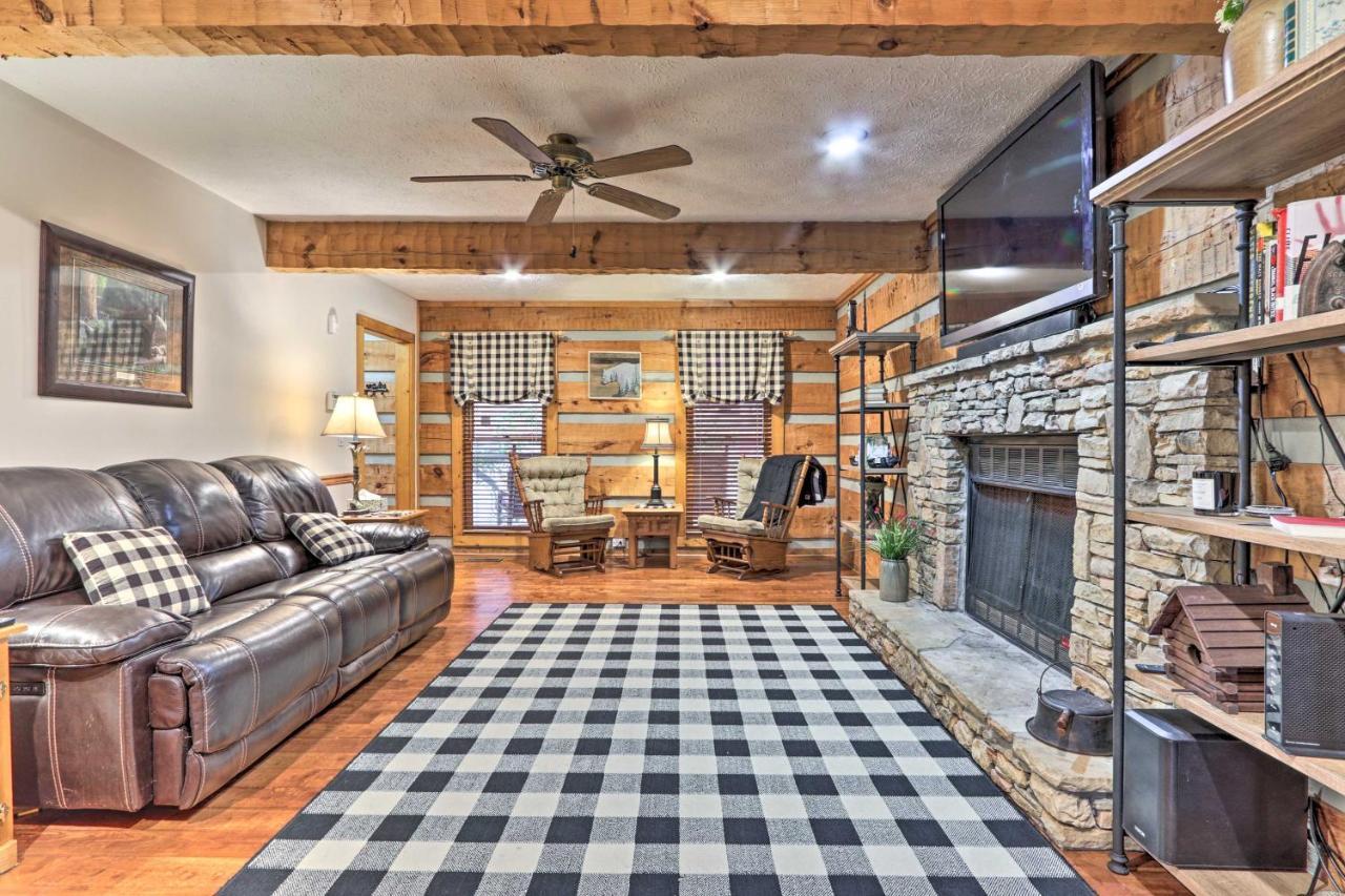 Pigeon Forge Cabin With Hot Tub, 12 Mi To Dollywood! Luaran gambar